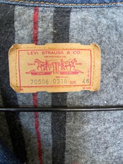 Men’s Levi brand denim jacket