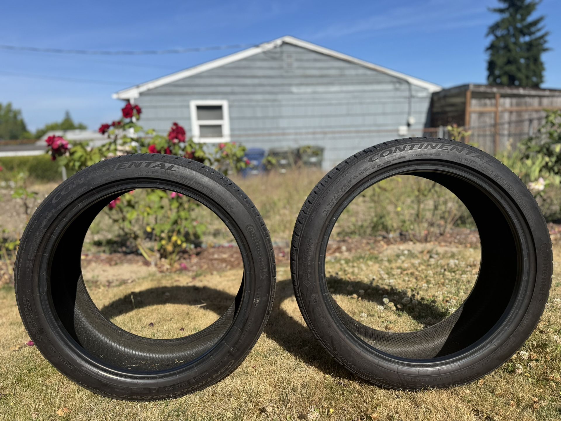 2 Continental Tires