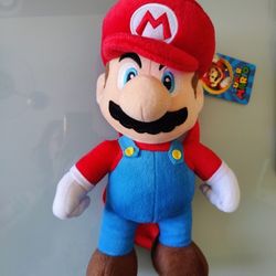 Super Mario Plush Backpack NWT