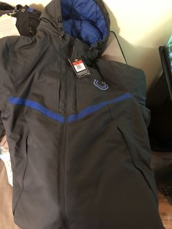 Nike Indianapolis Colts Down Filled Parka Jacket