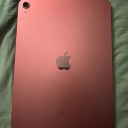 Pink iPad 10th Generation – 64GB Wi-Fi (w/ Charger) – Excellent Condition!