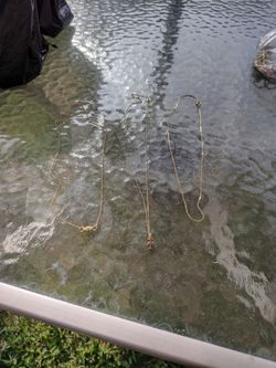 Gold Plated Chains12 14 16 inches