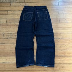 Zara Baggy Raw Denim 