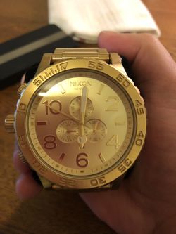 Gold 51-30 Nixon watch