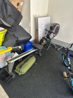 Rowing Machine with Digital Display