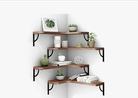 Wall Shelf Mount 4 Tier / 11”x 16” X 5”