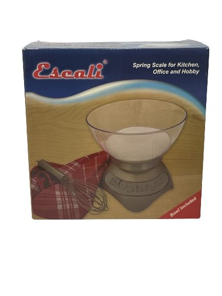Escali Multifunctional Spring Scale for Kitchen, Office or Hobby