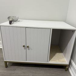 Litter Box Cabinet 