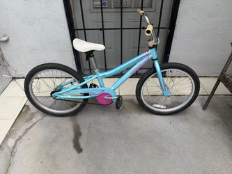 Specialized hotrock 20” Kids Bike Teal and Pink