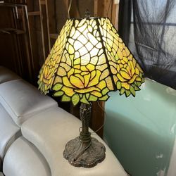 Antique Slag Glass Desk Lamp - Tiffany’s 