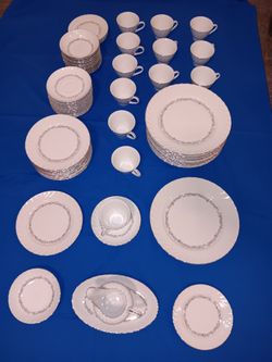 Wentworth 68 Piece Fine China Set Eternity