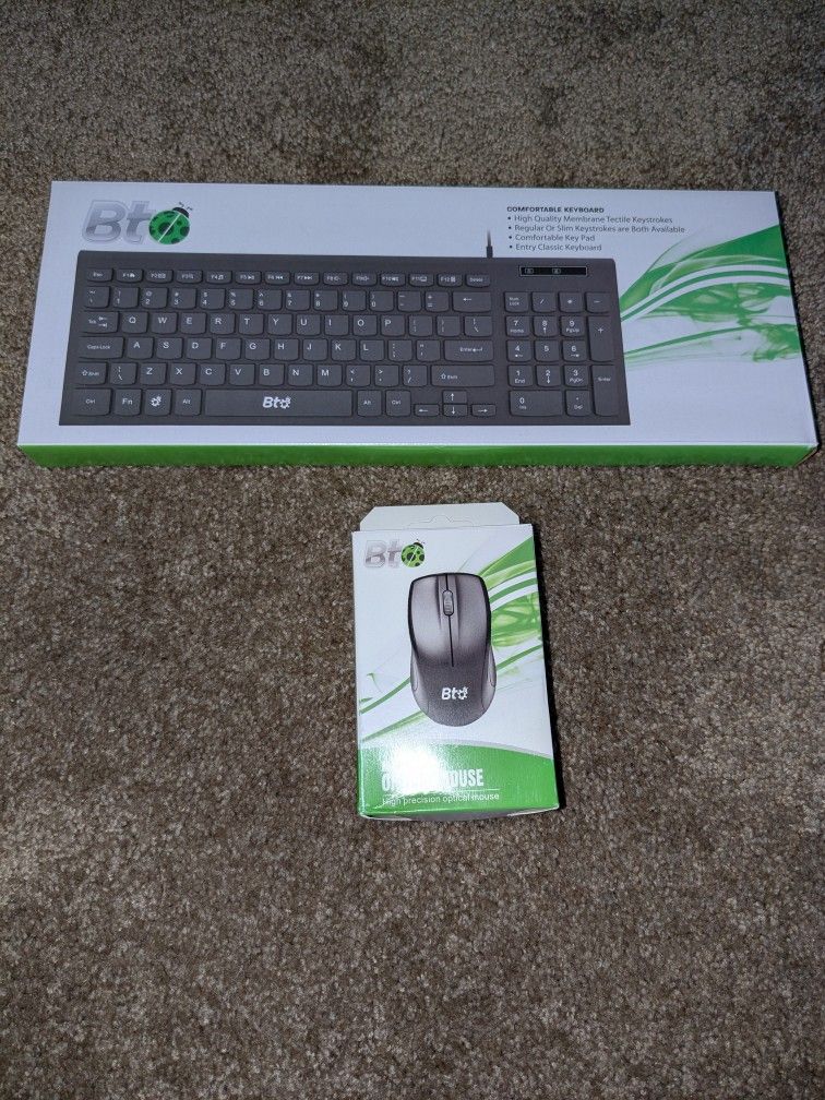 Keyboard And Mouse Sets NEW in Box