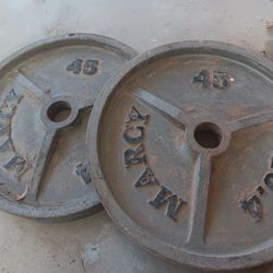 Vendo Pesas De 45 Lb