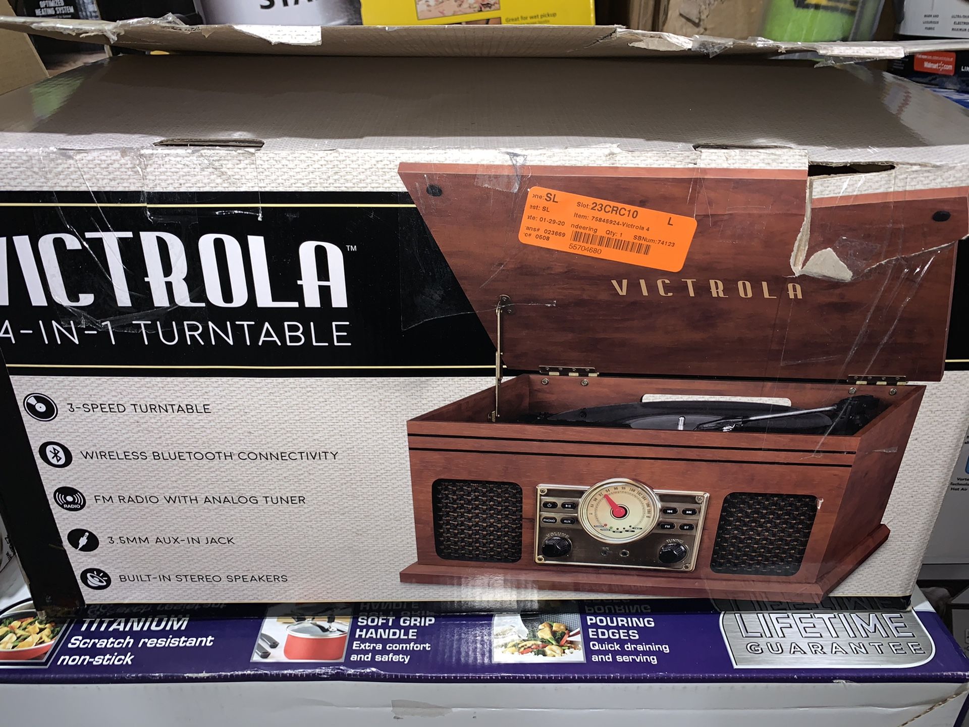 Victrola Record player also Bluetooth