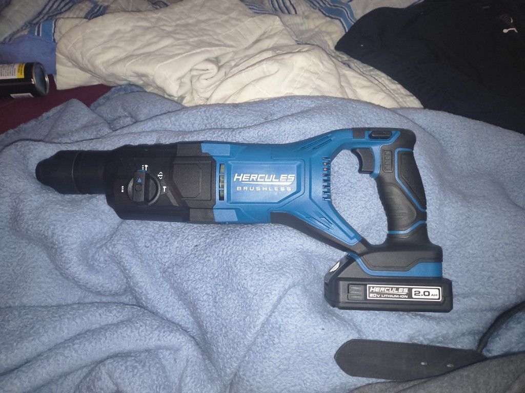 Hercules Brushless 20v Rotary Hamm  With Battery 