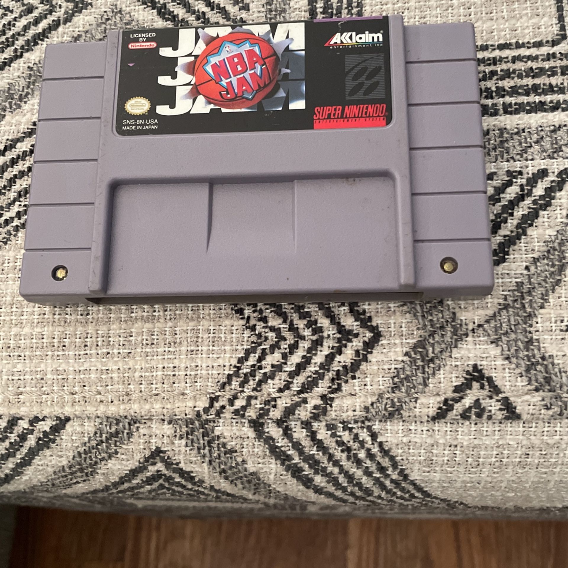 NBA Jam For Super Nintendo 