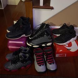 Lot Of Used Jordans Size 4.5-5