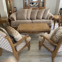 6 Pc Living Room Set