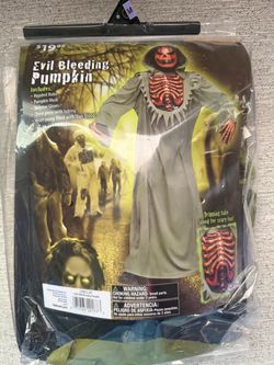 Evil Bleeding Pumpkin Costume