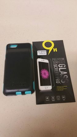 OtterBox Wallet iPhone 6- Tempered Glass