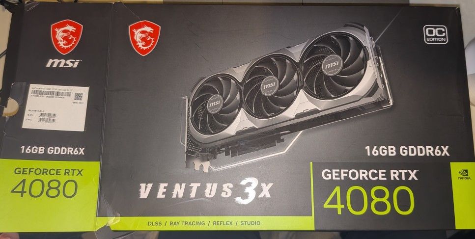 GEFORCE RTX 4080 - MSI VENTUS 3X