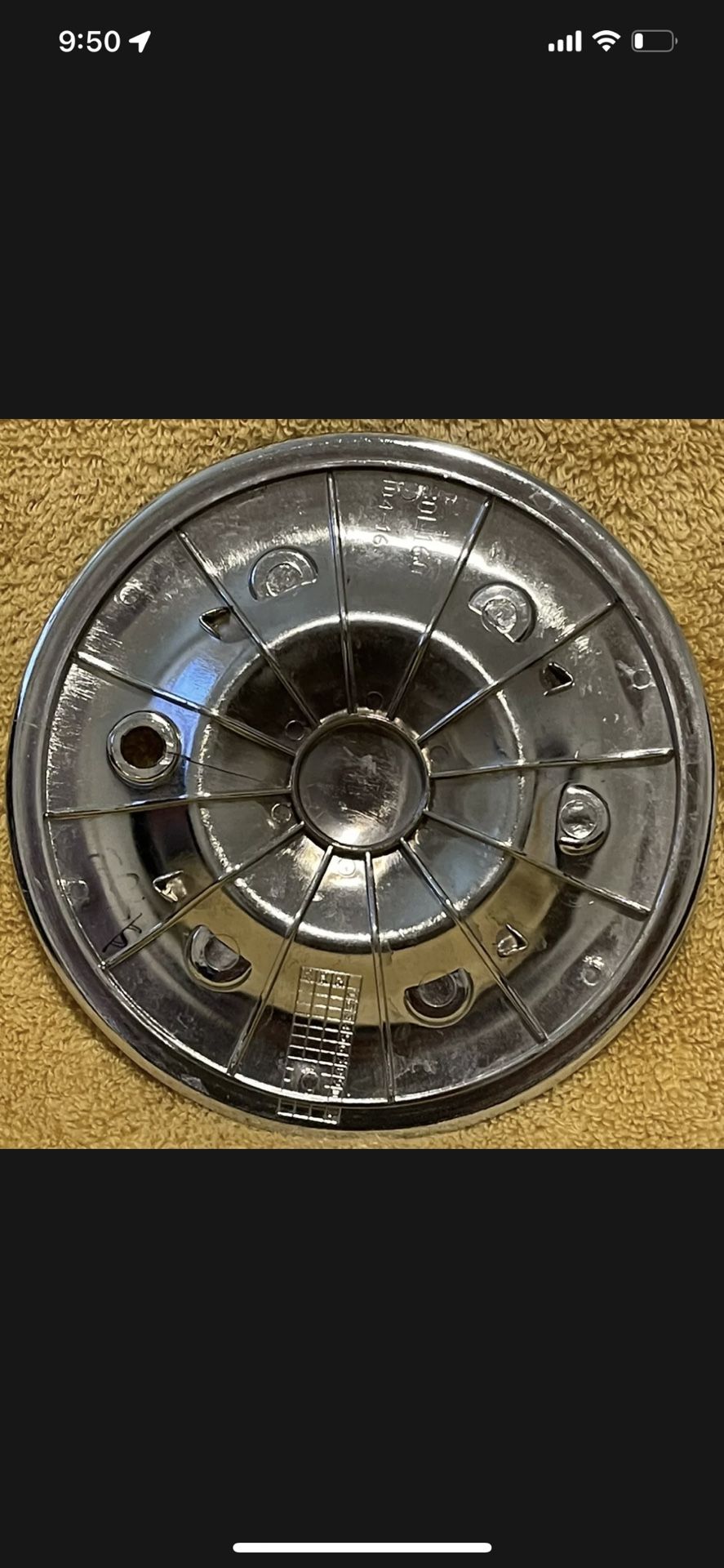 Hipnotic Chrome Custom Wheel Center Cap 280L160 S404-16 Rim Hubcap Middle Cover