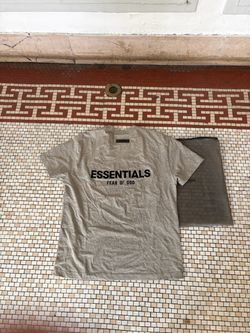 Fear of God Essentials Grey T-Shirt