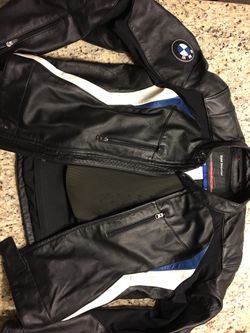 BMW DoubleR Motorcycle Leather Jacket
