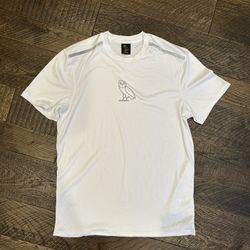 Octobers Very Own Drake White Gym Shirt