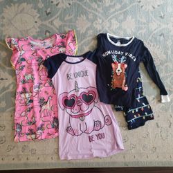 Girls PJs Size 10-12