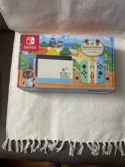 Nintendo Switch Animal Crossing - NO SWITCH - NO CONTROLLERS-READ DESCRIPTION