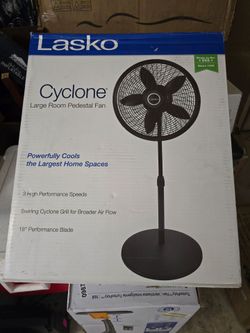 Lasko Cyclone Large Room Pedestal Fan