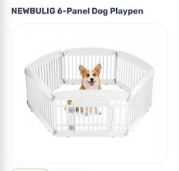 NEWBULIG 6-Panel Dog Playpen