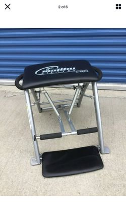 MALIBU Pilates PRO CHAIR Exercise Workout Abs Bench Gym