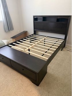 Queen Bed frame & dresser