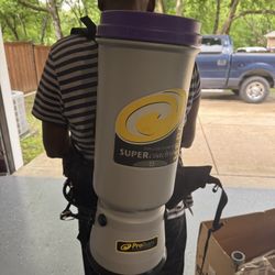 ProTeam Super CoachVac HEPA Backpack Vacuum – UNUSED – Complete Kit – Commercial Grade