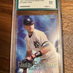 CSA Gem mint 9 Derek Jeter ROOKIE sensations
