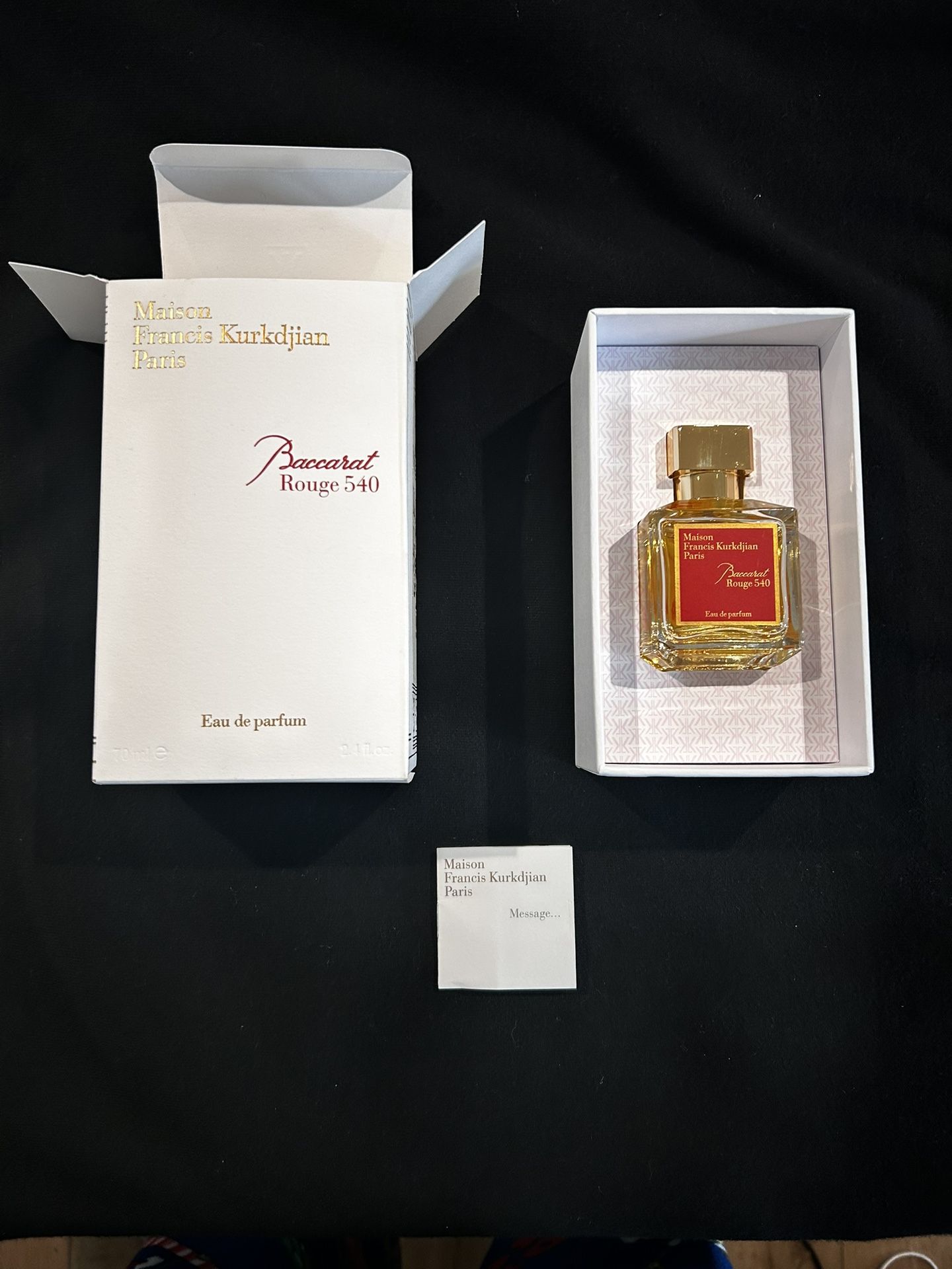 BACARAT ROUGE 540 White