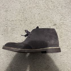 Clarks Desert Boots Mens 8.5 M Brown Suede Chukka Ankle Shoes Classic