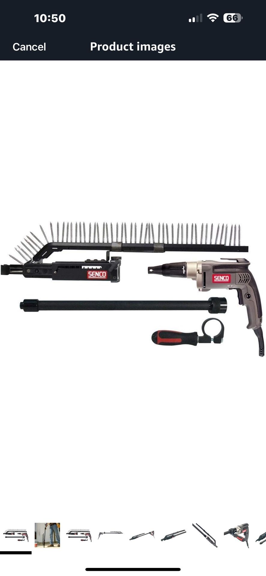 Senco Drywall / Flooring Autofeed Screw Gun W/Screws