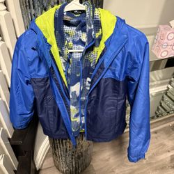 Eddie Bauer Jacket And Fleece