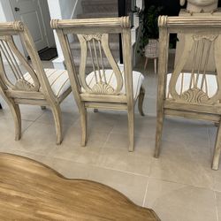 6 Dining Room Chairs ONLY