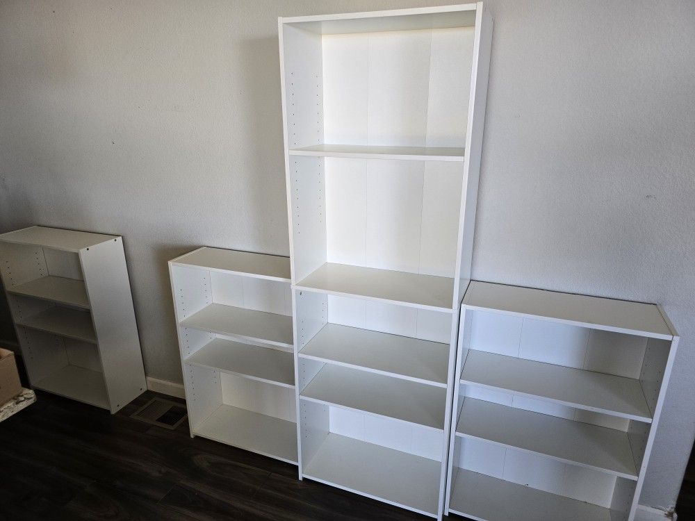 Shelving, 4 Pieces