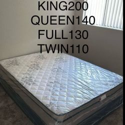 Mattresses King Queen Full Twin