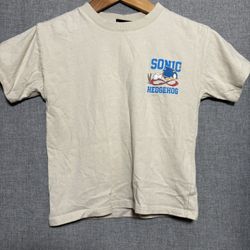 Cotton On Kids Collab Sega Sonic The Hedgehog Beige 4 Toddler 