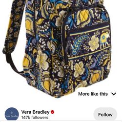Vera Bradley Book bag 