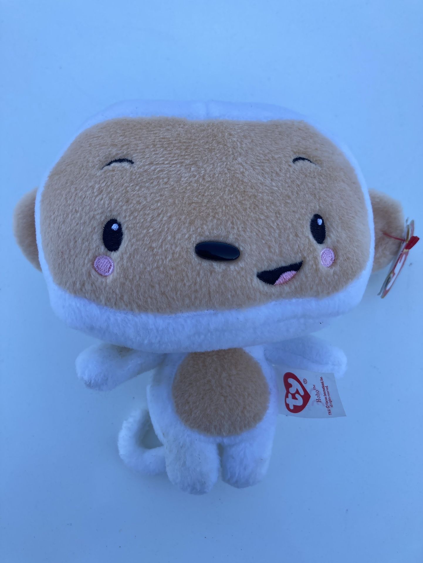 Ty Beanie Baby HOHO the Monkey (NI HAO, KAI-LAN) 6" Stuffed Animal Toy