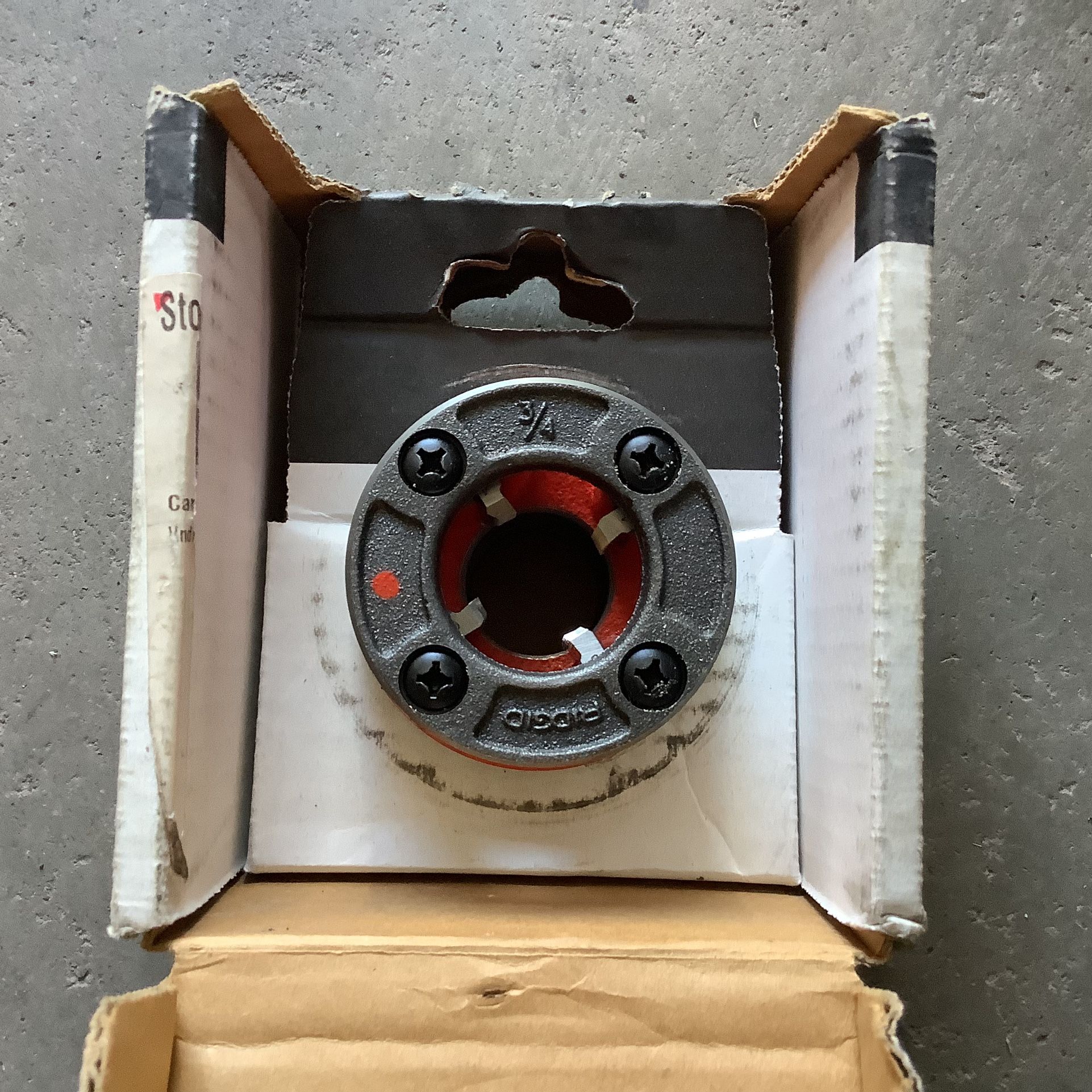 Ridgid 3/4” NPT DieHead