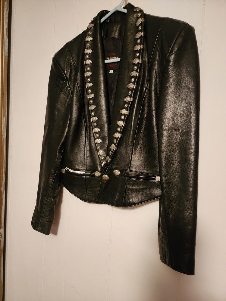 North American Frontier Split Pig Napa Leather Jacket. $20