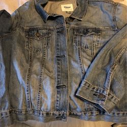 Denim Jacket Old Navy Size XXL